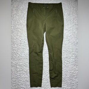 Theory Pants Womens 2 Adalwen Jetty Stretch Classic Work Professional Office